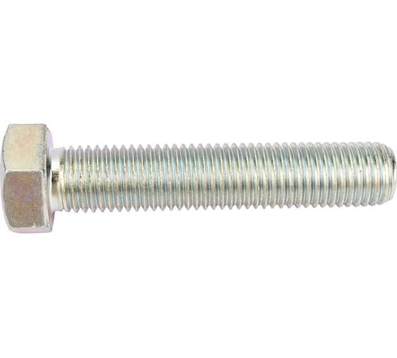 Изображение товара Болт Стройметиз М16х80 DIN 933, класс прочности 8. 8, цинк уп. 10 шт коробка 3025145