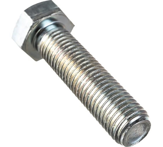 Изображение товара Болт Стройметиз полная резьба DIN933 М16х 60, класс прочности 5. 8, цинк 7 шт. 3015108