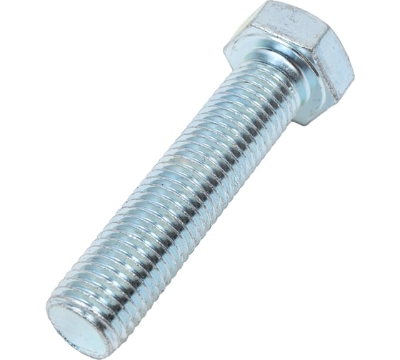 Изображение товара Болт Стройметиз полная резьба DIN933 М16х 70, класс прочности 5. 8, цинк 7 шт. 3015128