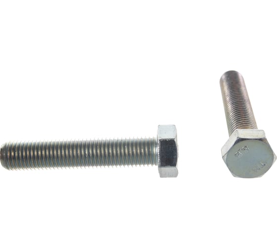 Изображение товара Болт Стройметиз полная резьба DIN933 М16х 80, класс прочности 5. 8, цинк 6 шт. 3015148