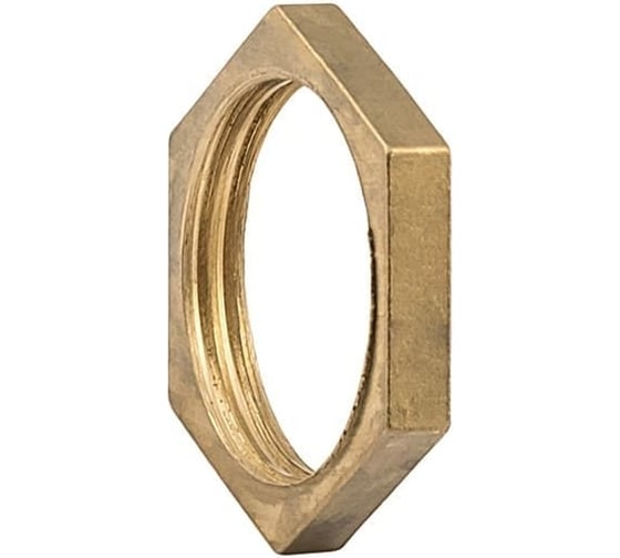 Изображение товара Стопорная гайка ELSEN В 1 латунь без фланца EBF24.10
