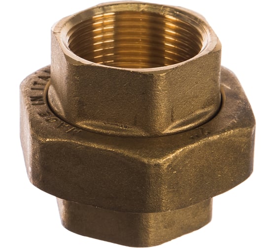 Изображение товара Прямой сгон американка ELSEN ВВ 1 1/4 1 1/4 латунь EBF21.114