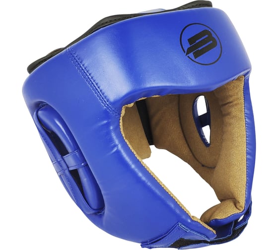 Изображение товара Боевой шлем Boybo bh200, иск. кожа, синий, размер M 4631147542410