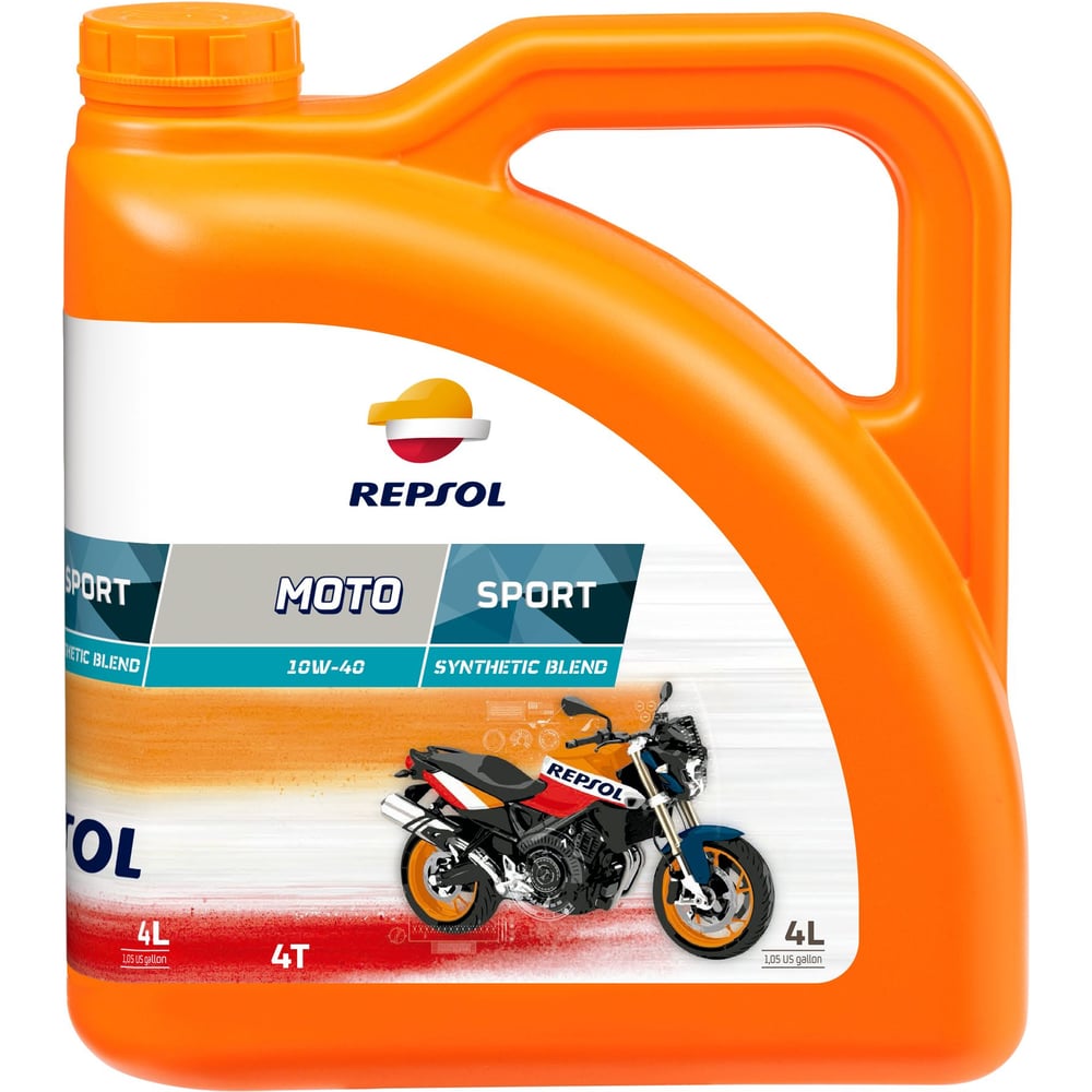 фото Масло моторное rp moto sport 4t 10w40 4l repsol 6024/r