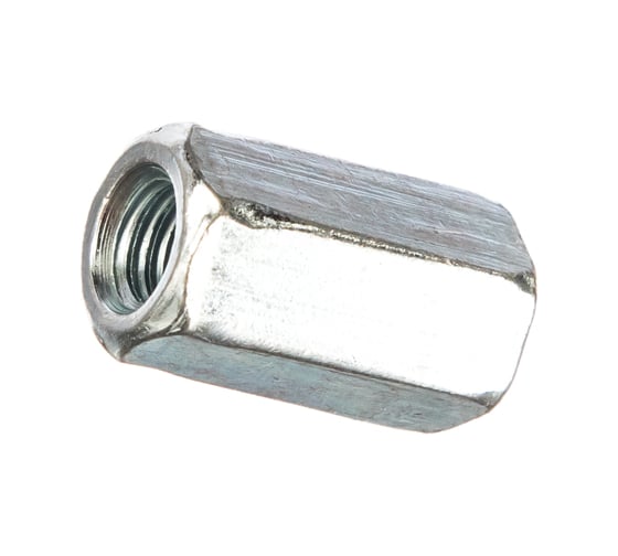 Изображение товара Гайка Стройметиз М8 переходная, DIN 6334, цинк уп. 40 шт коробка 3050054