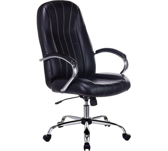 Изображение товара Кресло Easy Chair vb_e-658 sl pu кожзам, черный, хром 1858990