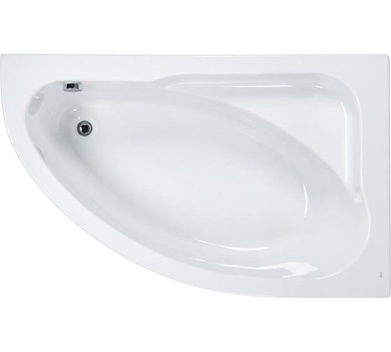 Изображение товара Акриловая ванна ROCA Welna 160x100 см, асимметричная, правая, белая 248643000