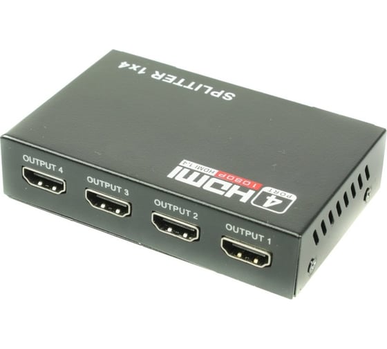 Изображение товара Разветвитель сигнала HDMI OSNOVO D-Hi1041 (1вход/4выхода). sct1456