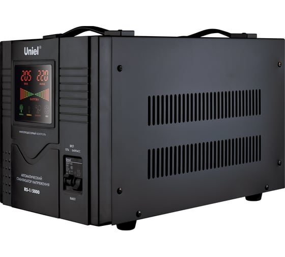 Изображение товара Релейный однофазный стабилизатор Uniel 5,0 кВА RS-1/5000 3112