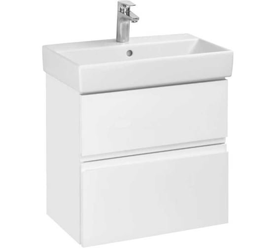 Изображение товара Модуль для раковины 600 мм Roca OLETA белый глянец 00078962