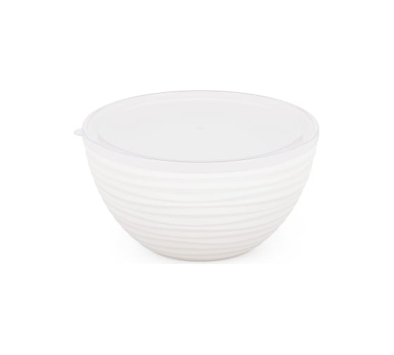 Изображение товара Чаша ЗПИ «Альтернатива» Оазис 2,5 л, с крышкой, белый М8415