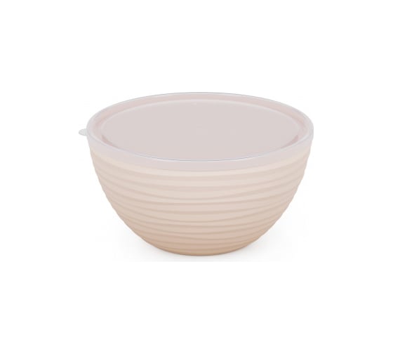 Изображение товара Чаша ЗПИ «Альтернатива» Оазис 2,5 л, с крышкой, бежевый М8403