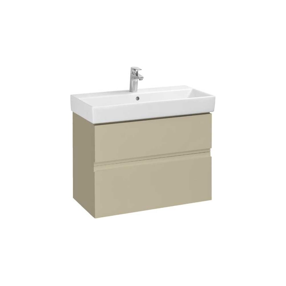 Изображение товара Модуль для раковины Roca OLETA капучино 800 мм подвесной с двумя ящиками