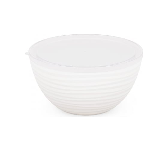 Изображение товара Чаша ЗПИ «Альтернатива» Оазис 4 л, с крышкой, белый М8404