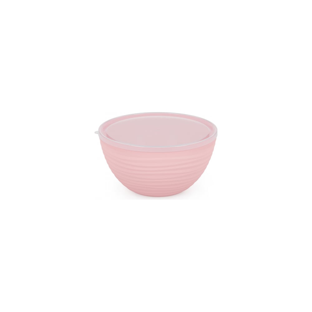 Чаша ЗПИ «Альтернатива», цвет розовый М8411 Оазис 4л с крышкой розовый - фото 1