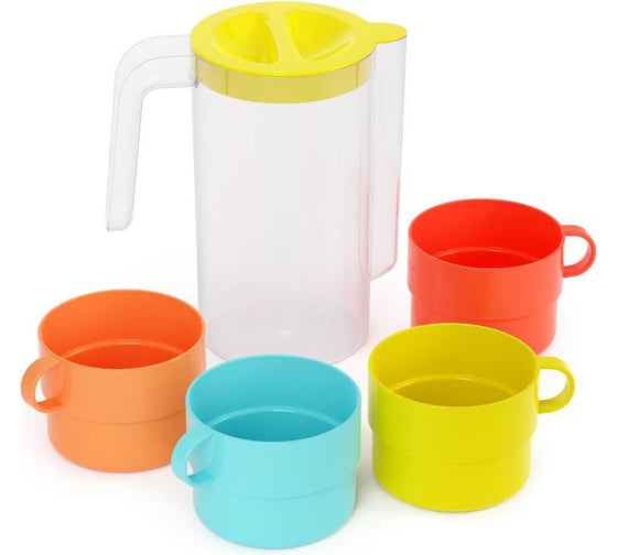 Изображение товара Набор ЗПИ «Альтернатива» Турист кувшин, 4 кружки М6523