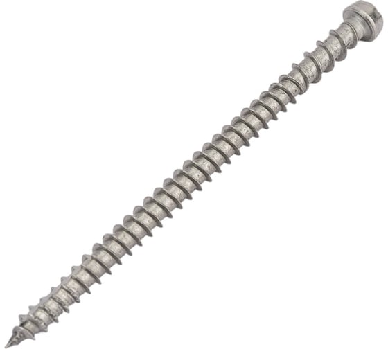 Изображение товара Шуруп для террасной доски Rusconnect CRX 0580, 5х80 мм, 100 шт. нержавейка INOX A4 361580