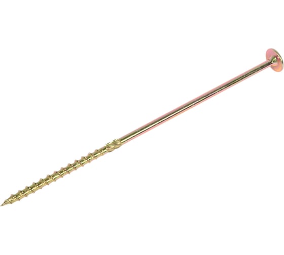 Изображение товара Конструкционный шуруп Rusconnect 8х240 мм, тарельчатая головка 4 шт. 3208241