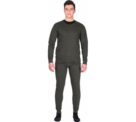 Изображение товара Трикотажное белье с начесом ФАКЕЛ, оливковый, 64-66, 182-188 50664000.003