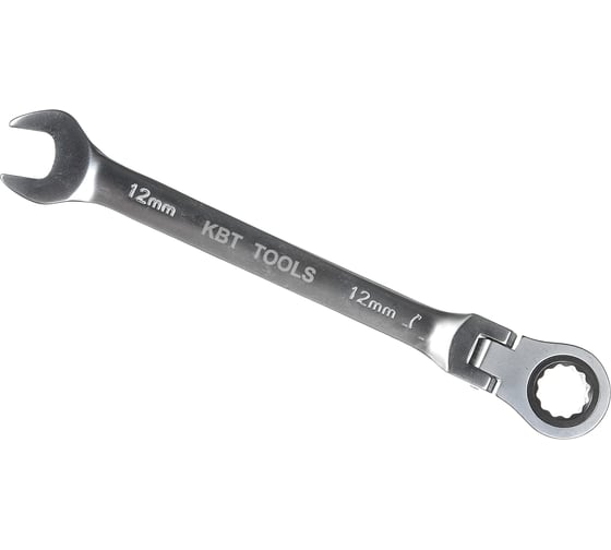 Изображение товара Гаечный ключ КВТ трещоточный с шарниром 12 мм 79194