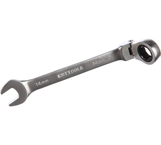 Изображение товара Гаечный ключ КВТ трещоточный с шарниром 14 мм 79196