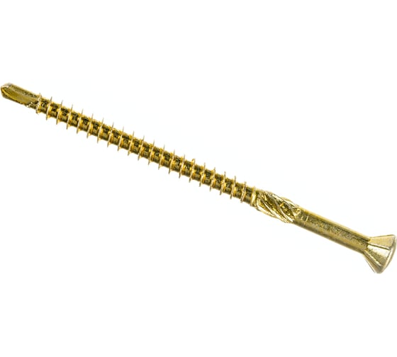 Изображение товара Шуруп для полов и паркета Rusconnect 3,2х50 мм, желтый цинк 100 шт. 3803511