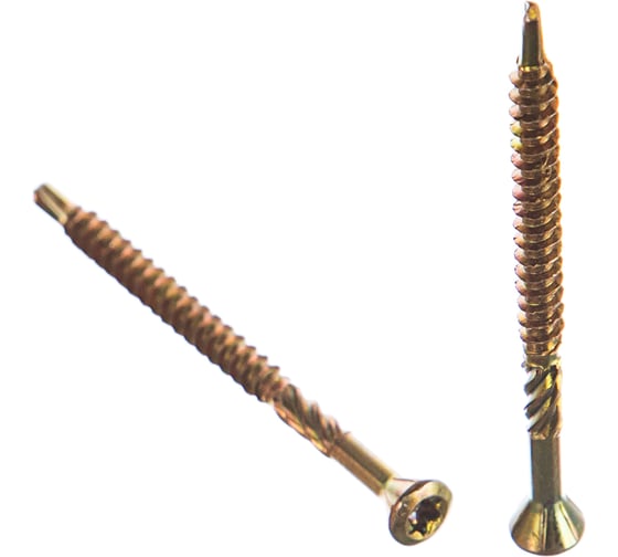 Изображение товара Шуруп для полов и паркета Rusconnect 3,2х45 мм, желтый цинк 150 шт. 3803461