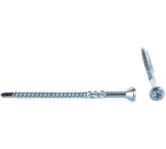 Изображение товара Шуруп для полов и паркета Rusconnect CFB 0346 3,2х45 500 шт. Белый цинк 380346