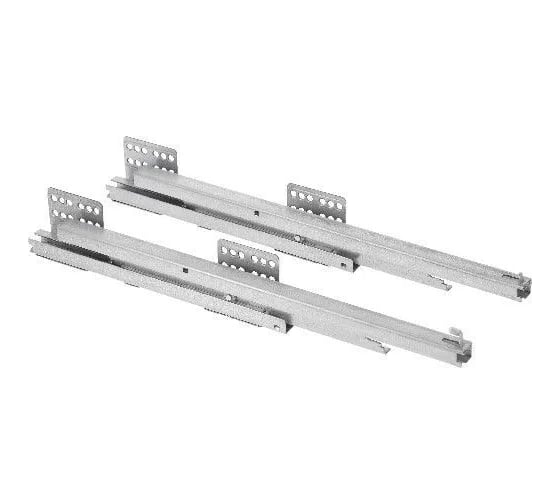 Изображение товара Комплект нижних монтажных направляющих GTV cargо movixpro, тихое закрывание, универсальный PB-KO450BO