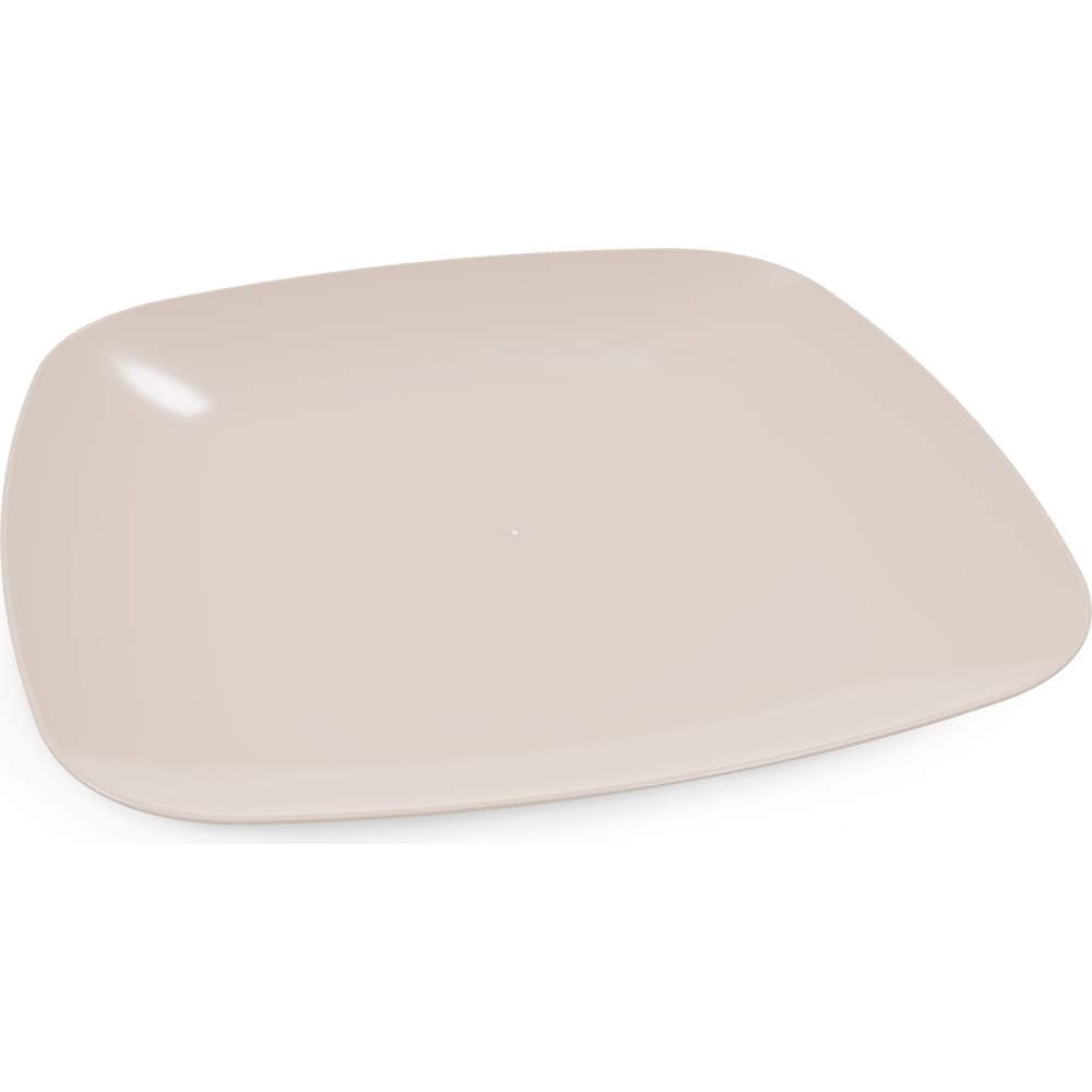 Тарелка ЗПИ «Альтернатива» керамическая плоская квадратная тарелка ladina