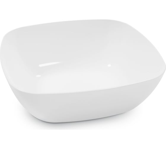 Изображение товара Тарелка ЗПИ «Альтернатива» Квадро глубокая, белый М8040