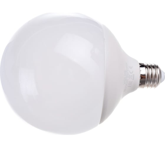 Изображение товара Светодиодная лампа Volpe. Форма шар, матовая. Серия Norma LED-G120-22W/4000K/E27/FR/NR UL-00004876