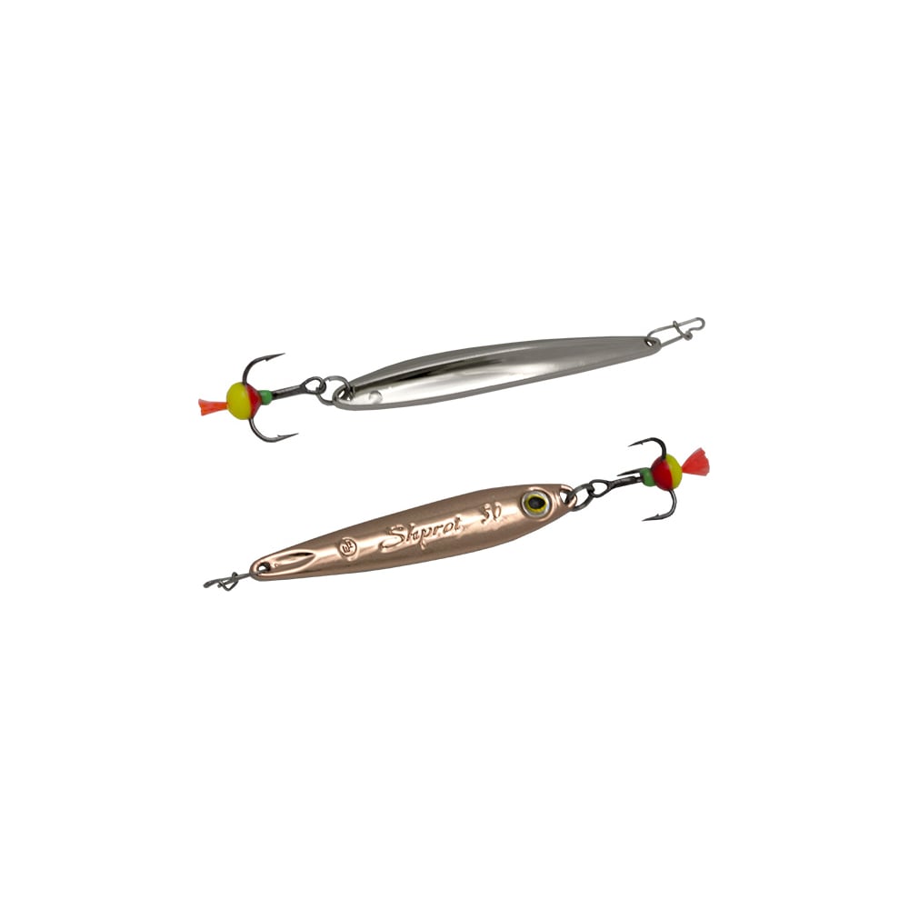 Изображение товара Вертикальная блесна Ecopro Shprot 70 мм 11 г S/C тройник металл