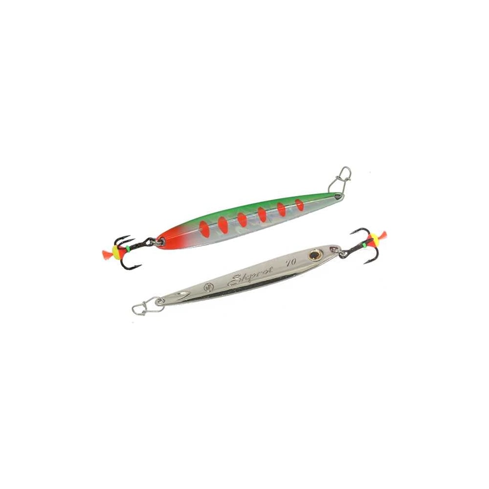 Изображение товара Вертикальная блесна Ecopro Shprot 70 мм 11 г BIL EPVJSH70SBIL