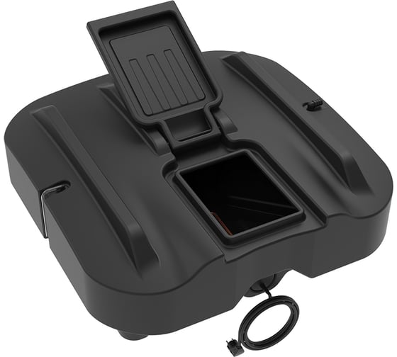 Изображение товара Бак для душа Rostok Ok 200 л с подогревом чёрный 2014.0200.000.000