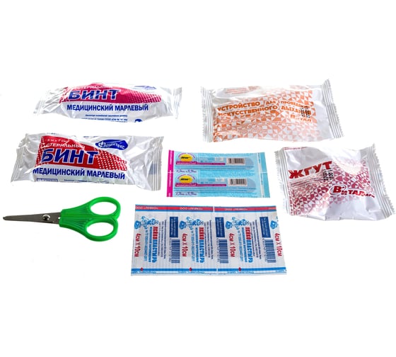 Изображение товара Автомобильная аптечка первой помощи ГЛАВДОР GL-25 мини 48125