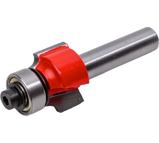 Изображение товара Фреза полукруглая вогнутая с подшипником (18.7х12.7х54.9 мм; R3 мм; Z2; хвостовик 8 мм) FREUD PRO 34-10308