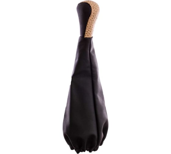 Изображение товара Ручка КПП кожа искусственная 2101-07 с чехлом Camel SKYWAY S06202005