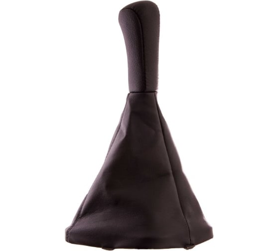 Изображение товара Ручка КПП кожа искуственная 2110 с чехлом черная SKYWAY S06202016