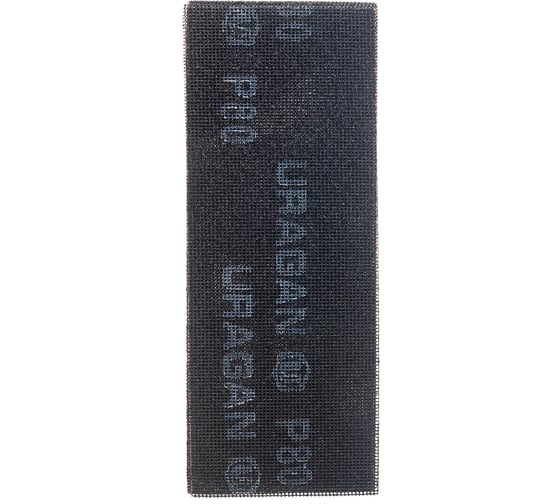 Изображение товара Сетка шлифовальная абразивная, водостойкая (5 шт; 105х280 мм; P80) Uragan 35555-080