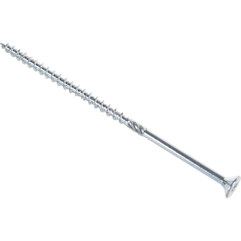 Изображение товара Шуруп Rusconnect CS 06120 6х120 мм с потайной головкой белый цинк