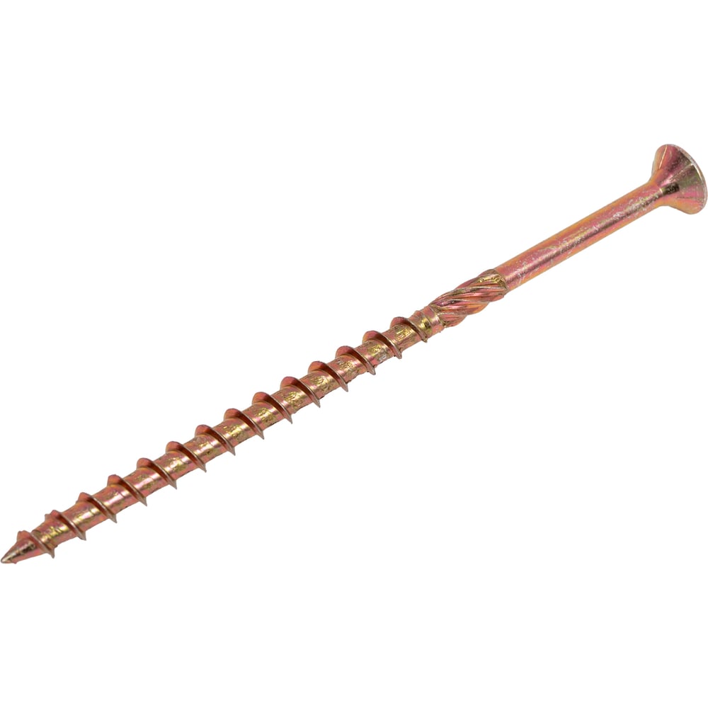 Изображение товара Шуруп Rusconnect CS 06120 6х120 мм с потайной головкой белый цинк