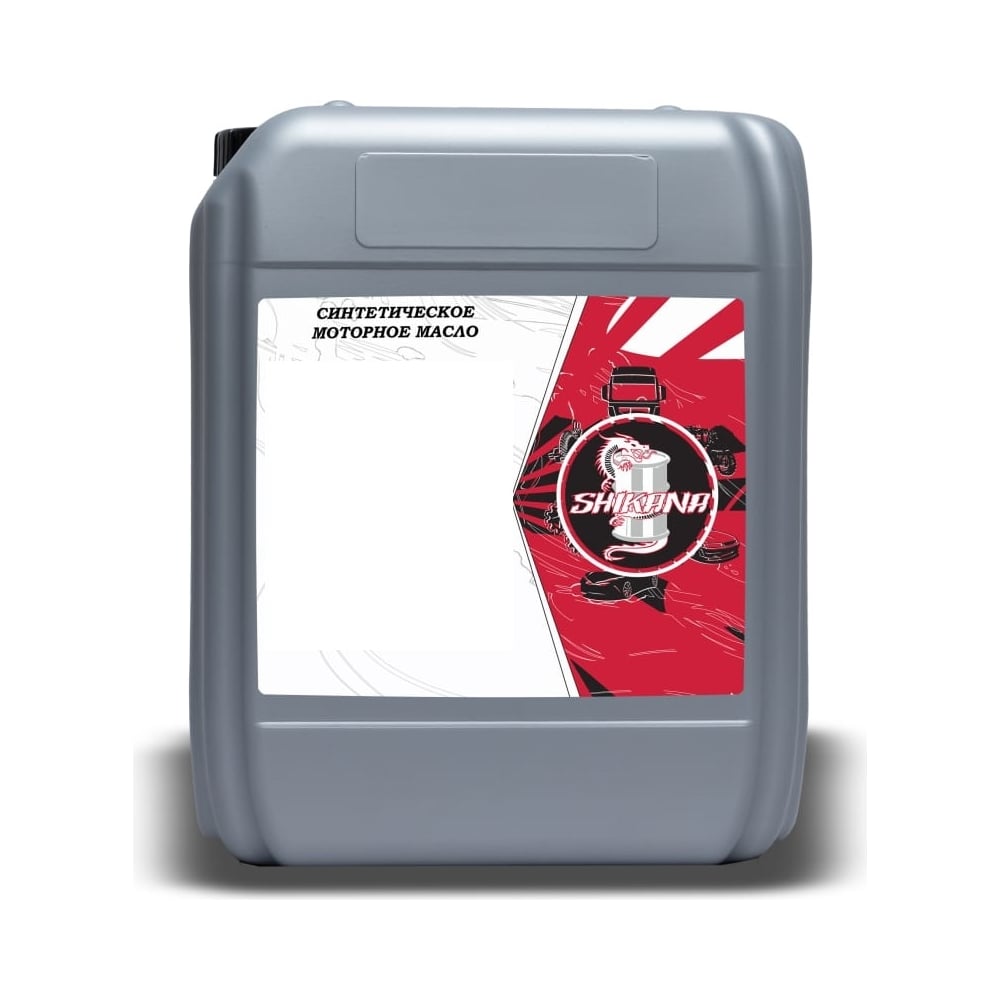 Изображение товара Моторное синтетическое масло SHIKANA 0W30 20 л API SN CF для легковых дизельных автомобилей