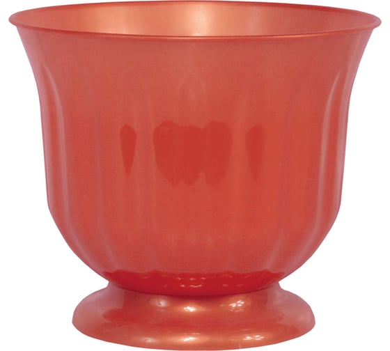 Изображение товара Горшок-кашпо ЗПИ «Альтернатива» Фламинго 15 л, коричневый М1490