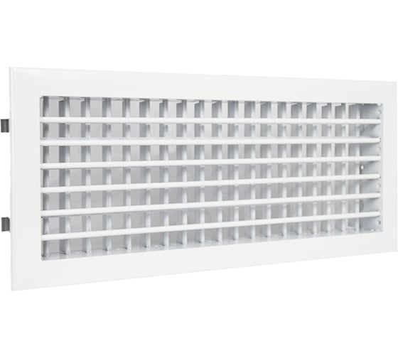 Изображение товара Двухрядная алюминиевая решетка 2WA 400x300 мм Ventart 4687203903350