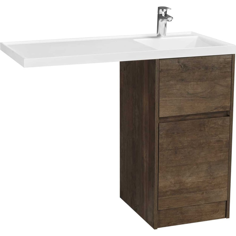 Изображение товара Тумба без фасада под стиральную машину AQUATON Лондри 40 дуб кантри