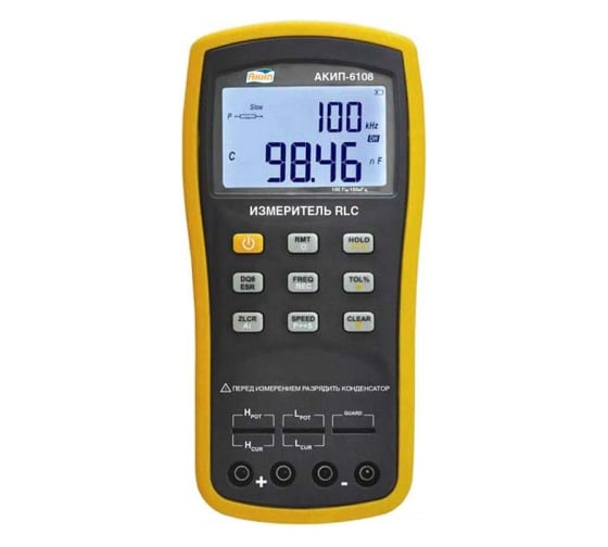 Изображение товара Измеритель АКИП RLC 6108 АКИП-6108