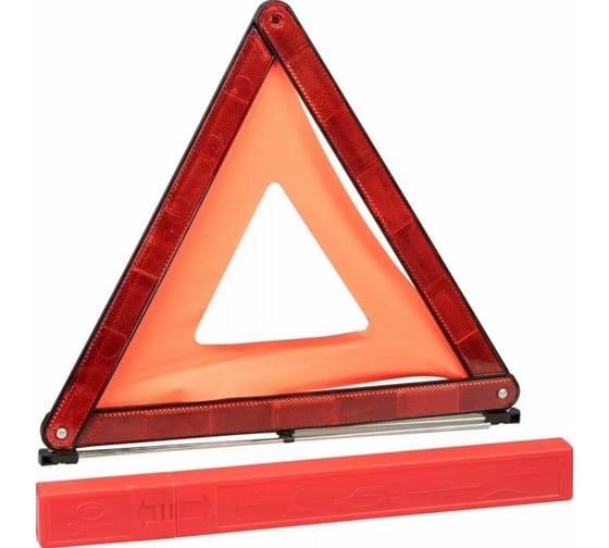 Изображение товара Знак аварийной остановки ГЛАВДОР GL-752 с клеенчатым оракалом, пласт. бокс, на металл. Спицах 54306