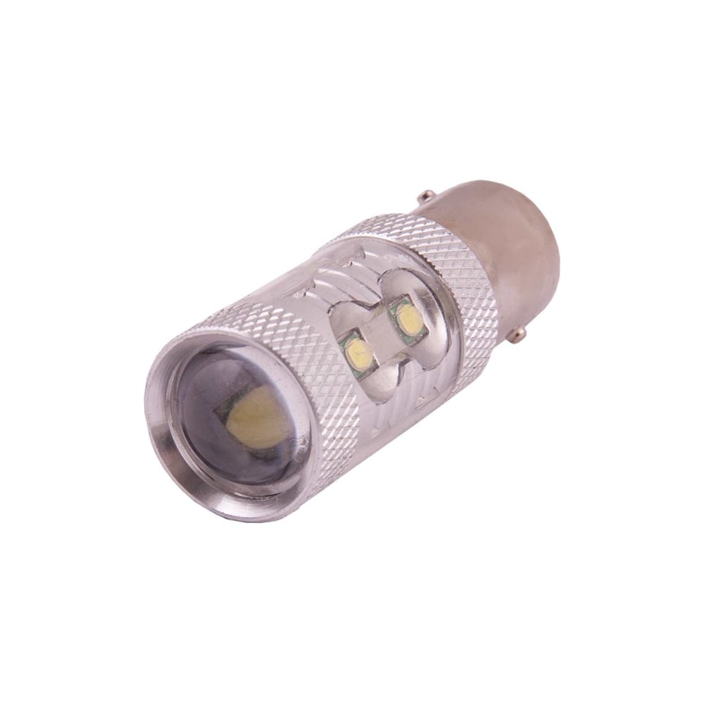 фото Автолампа диод s25 10 smd диодов bay15d 2-контурный, белая skyway s08201032