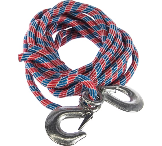 Изображение товара Альпинистский трос-шнур ГЛАВДОР GL-252 3.5 т х 12 мм, 2 крюка, в сумке 51959